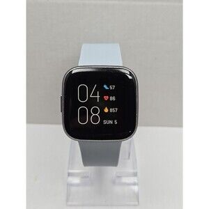 Fitbit Versa 2 Smartwatch Gray 40mm Alexa WR50M Always On Display W/ Charger